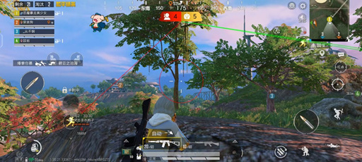 和平精英游戏辅助界面展示